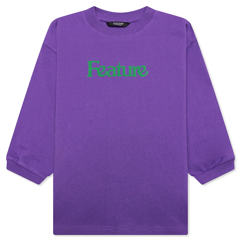 Kids Academy L/S T-Shirt - Ultra Violet