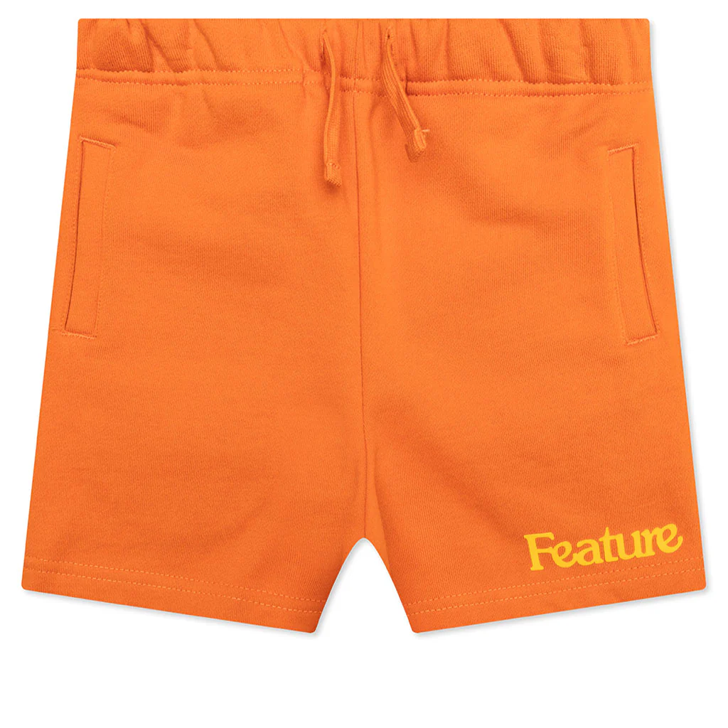 Kids Academy Sweatshorts - Burnt Orange