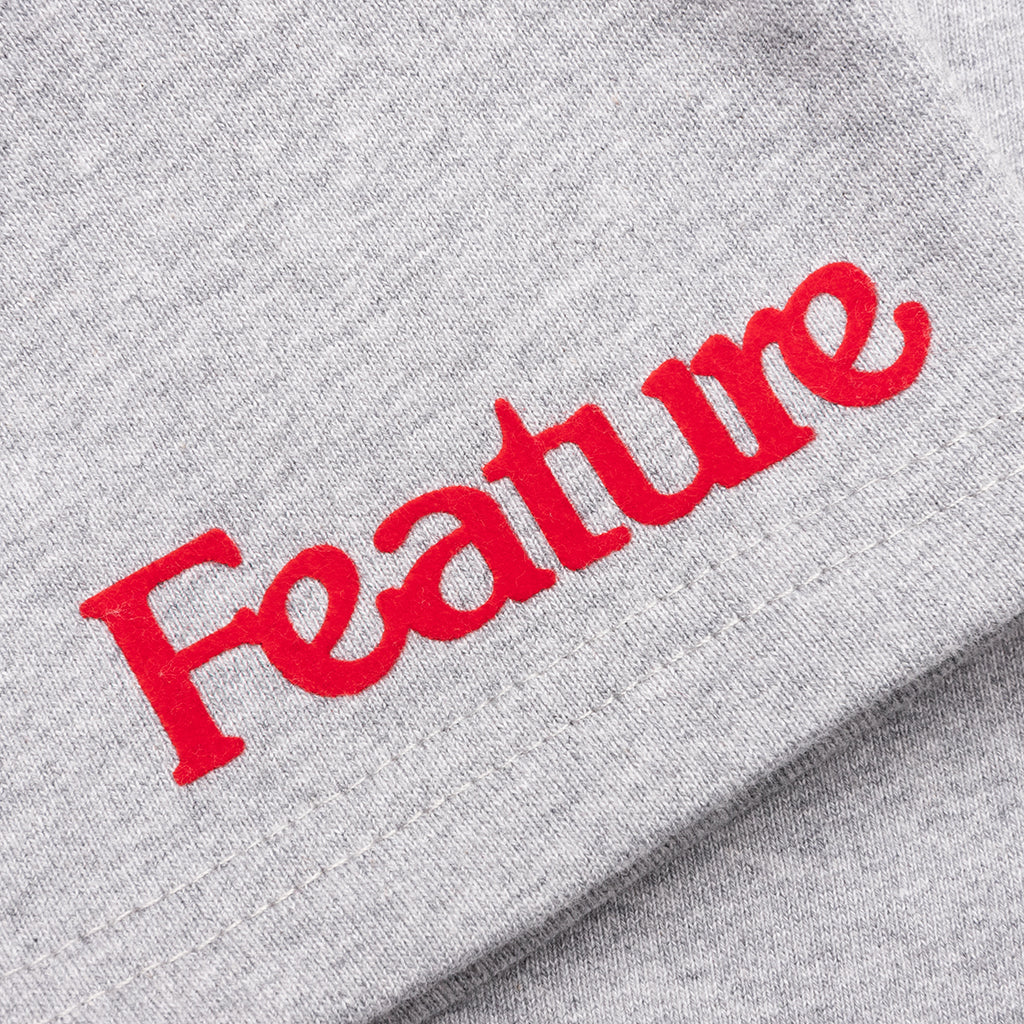 Kids Academy Sweatshorts - Heather Grey - Image 3