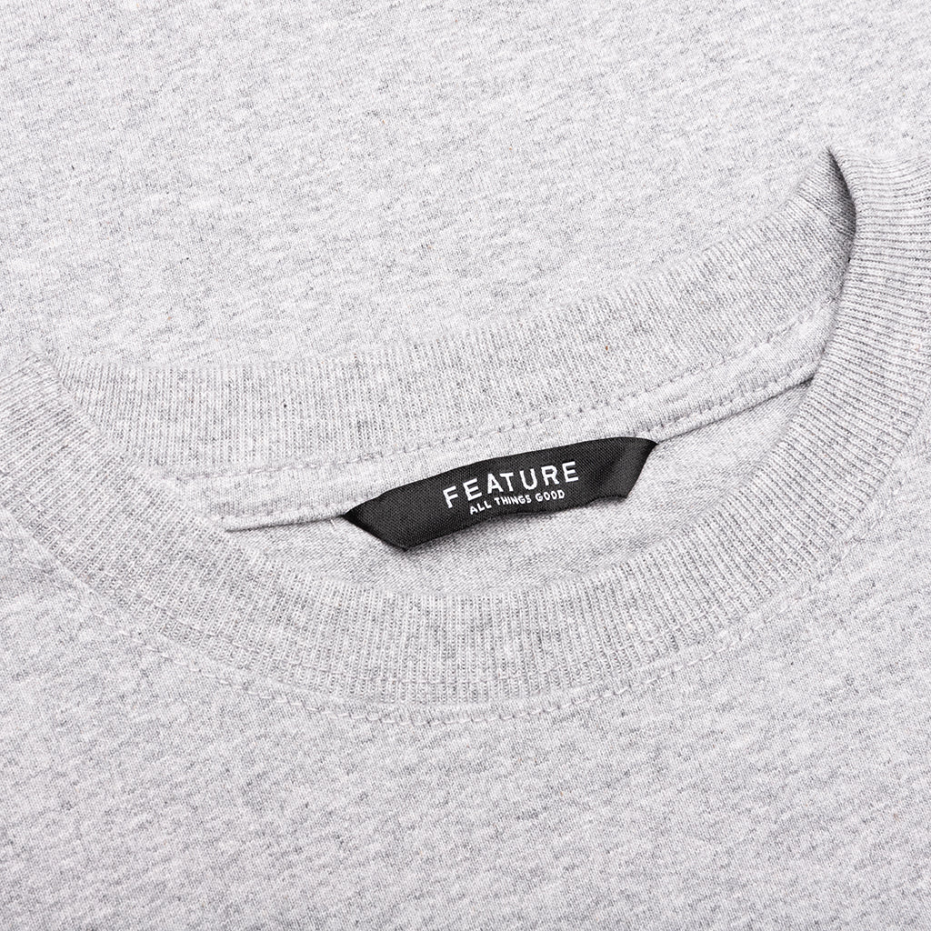 Kids Academy T-Shirt - Heather Grey - Image 3