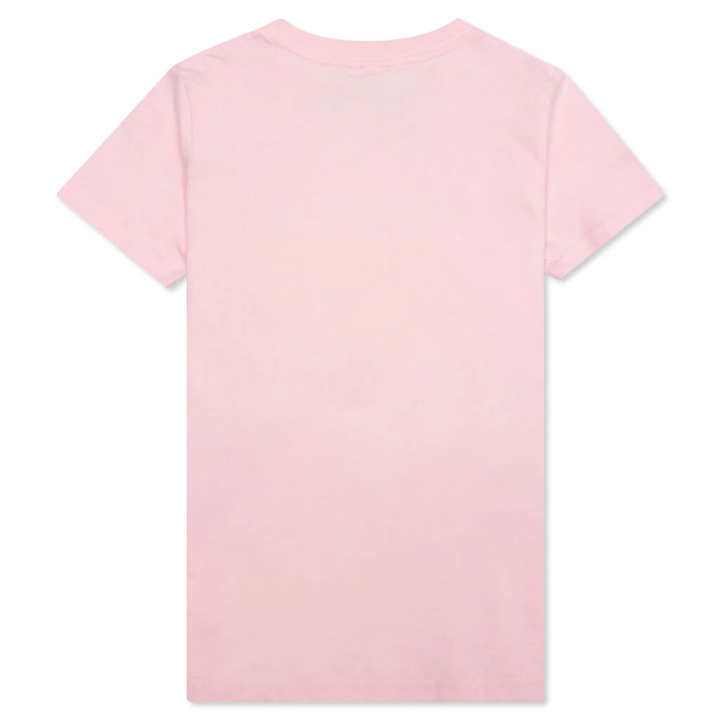 Kid's Overlap Tee - Pink - Image 2