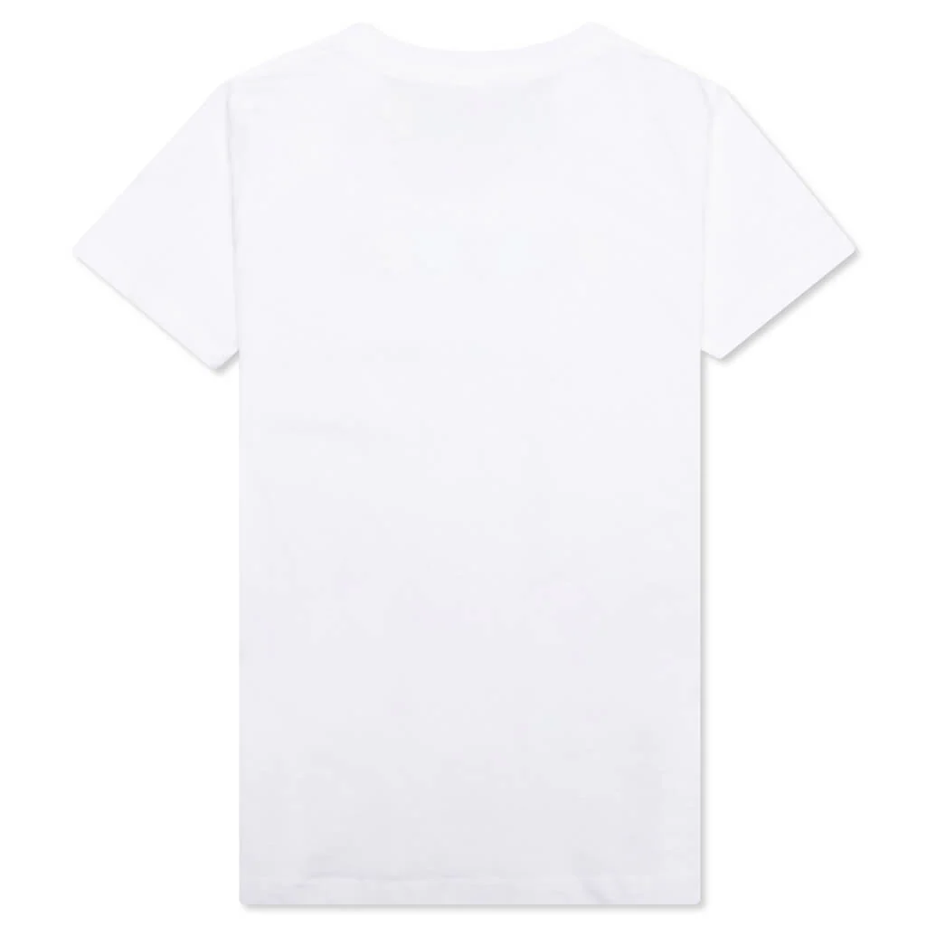 Kid's Overlap Tee - White - Image 2