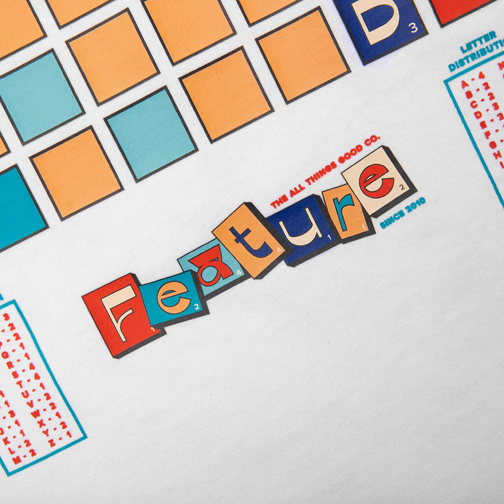 Kids Scrabble Tee - White - Image 5
