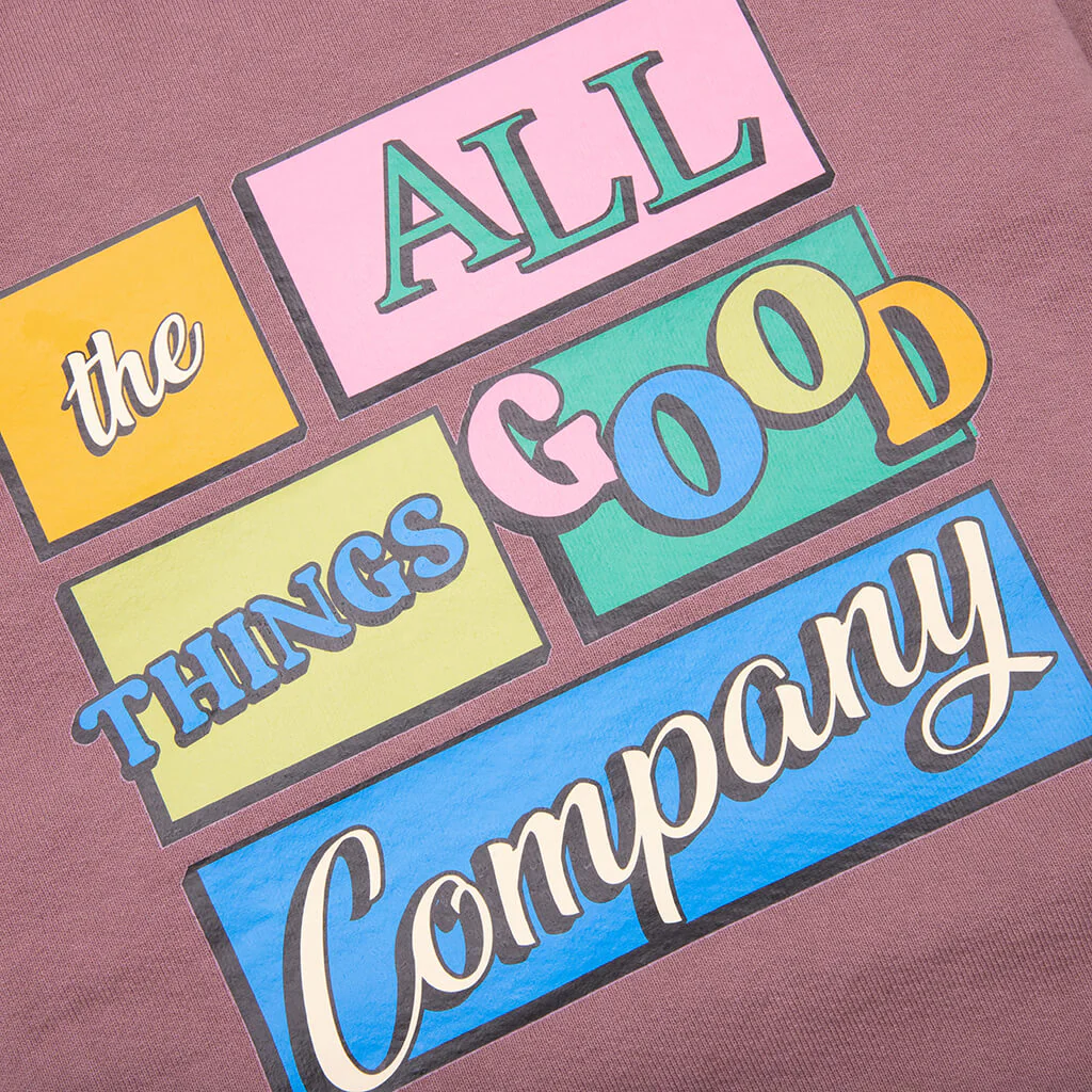 Kids Sitcom Crewneck - Mauve - Image 5