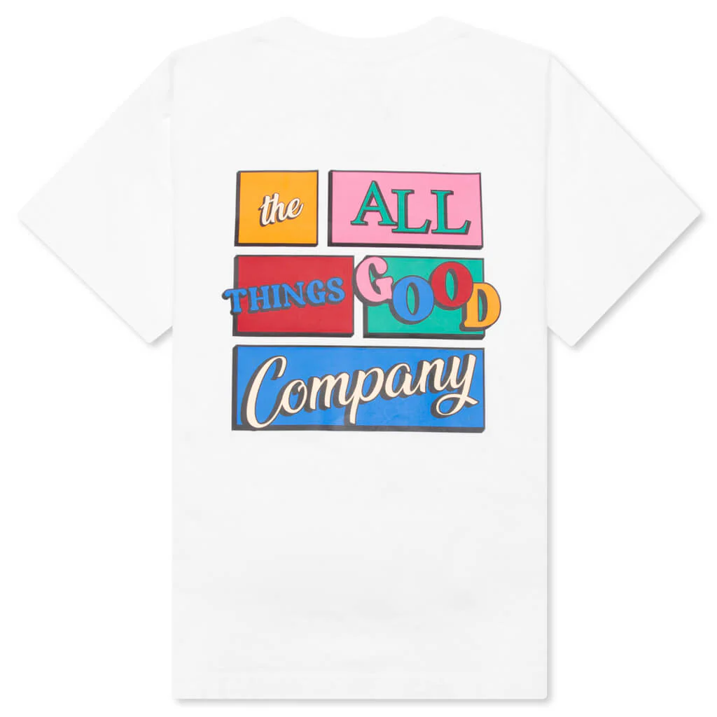 Kids Sitcom Tee - White - Image 2