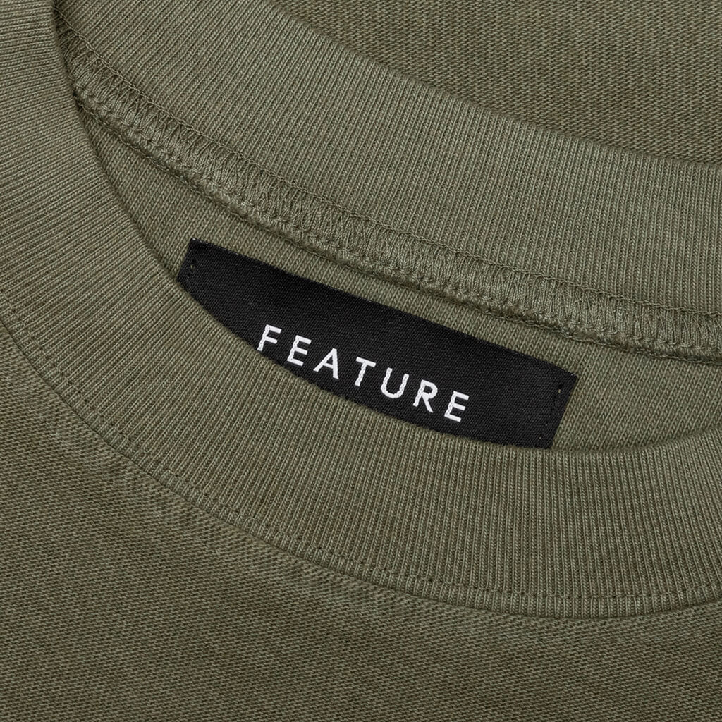 Koren Reversible Tee - Nori - Image 5