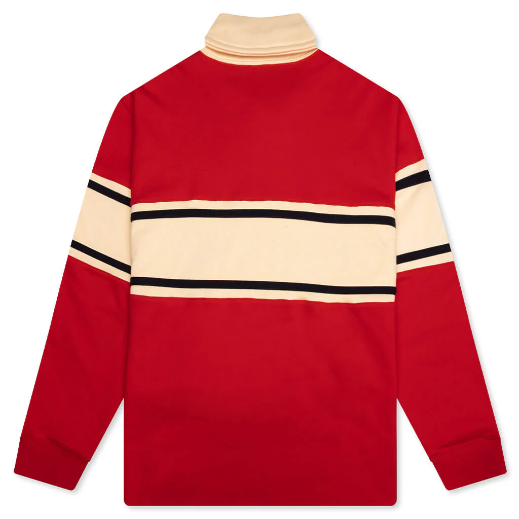 Lomu Rugby Polo - Red - Image 2