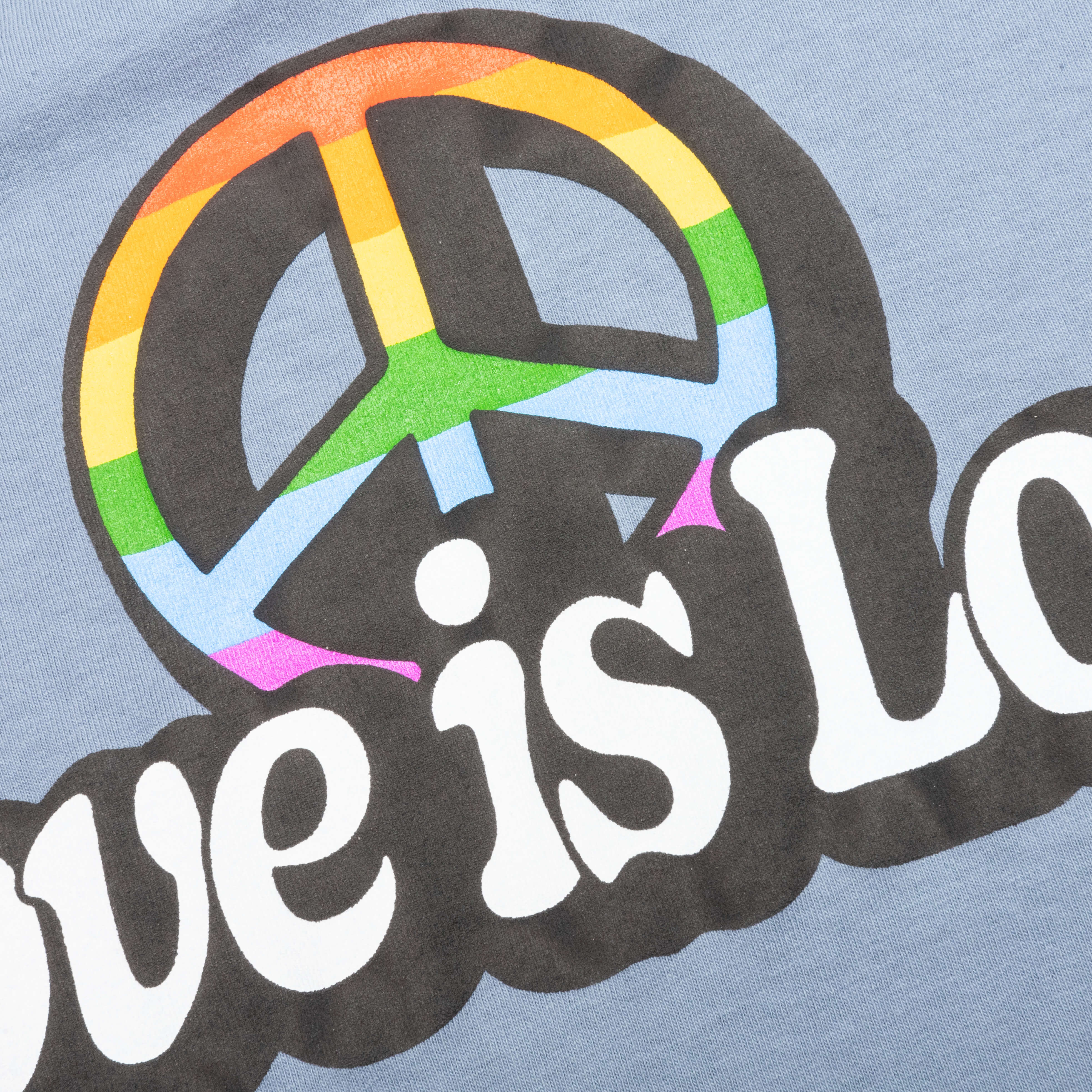 Love is Love Tee - Blue Granite - Image 5