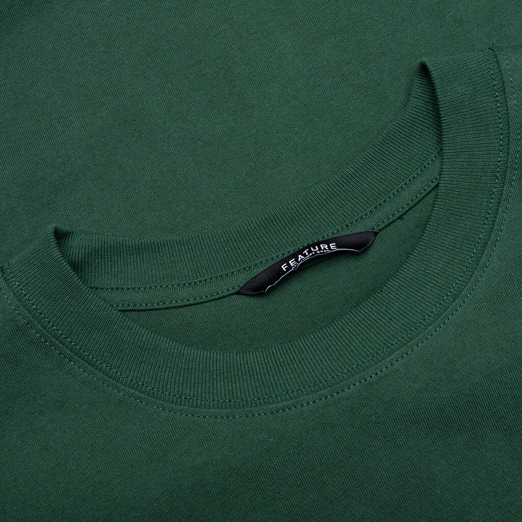 Motion Trail Tee - Dark Green - Image 3
