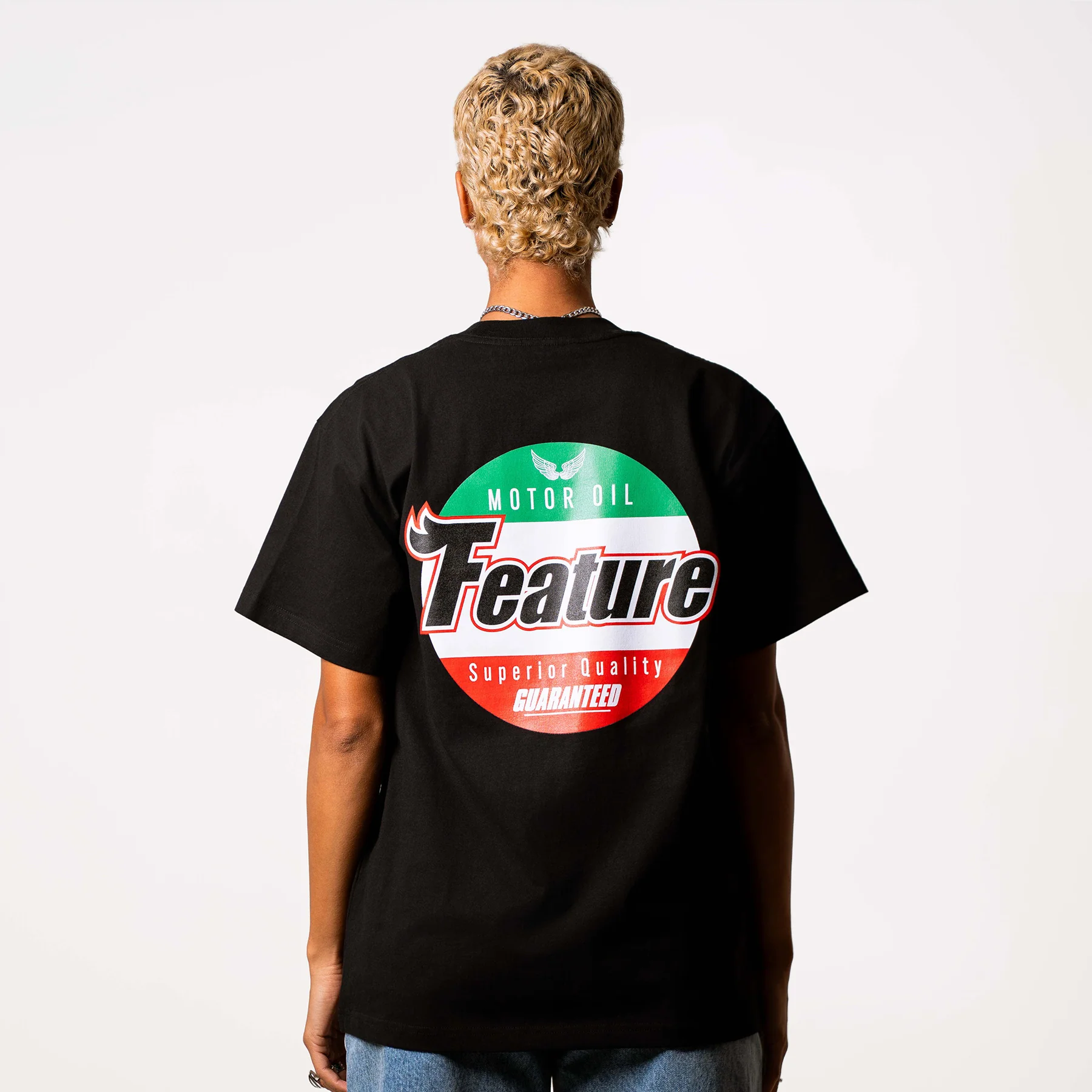 Motor Oil Tee - White - Image 5