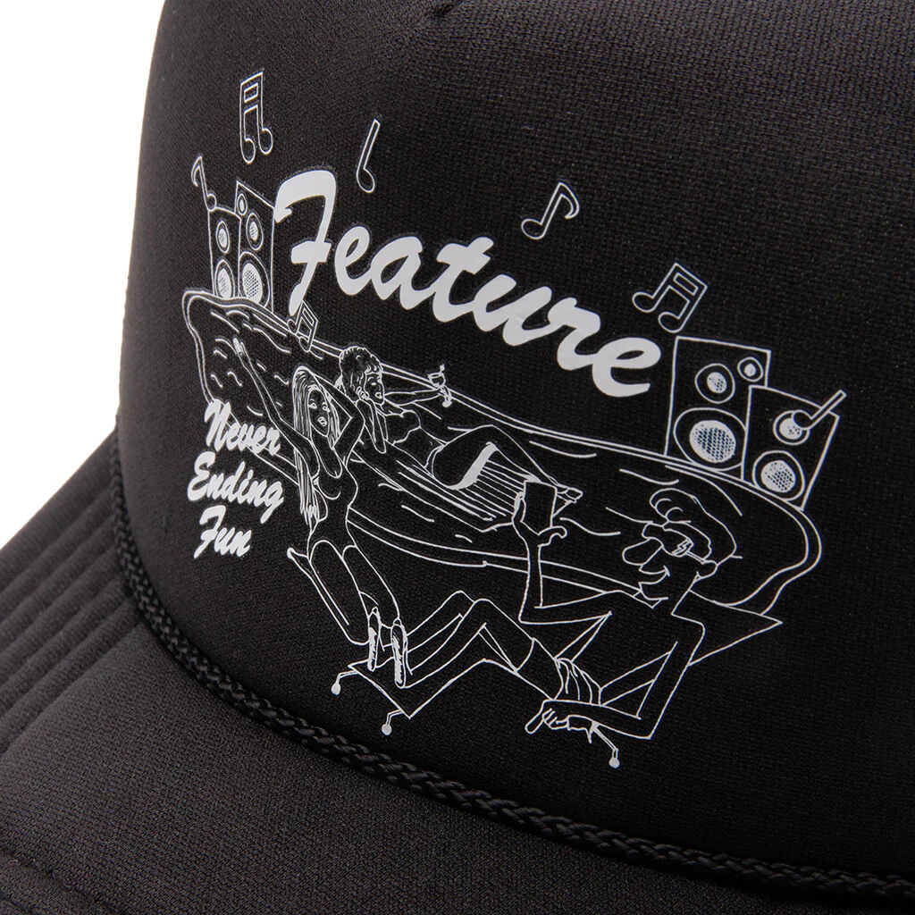 N.E.F Trucker - Black - Image 4