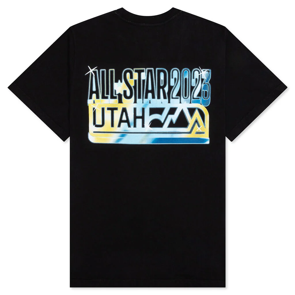 NBA ASG Chrome Tee - Black - Image 2