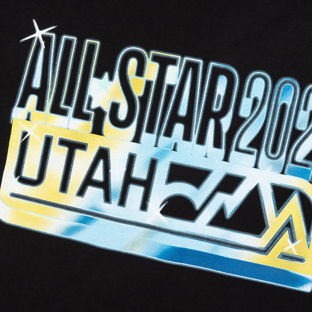 NBA ASG Chrome Tee - Black - Image 4
