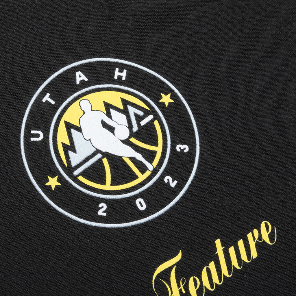 NBA Salt Lake City Tee - Black - Image 3
