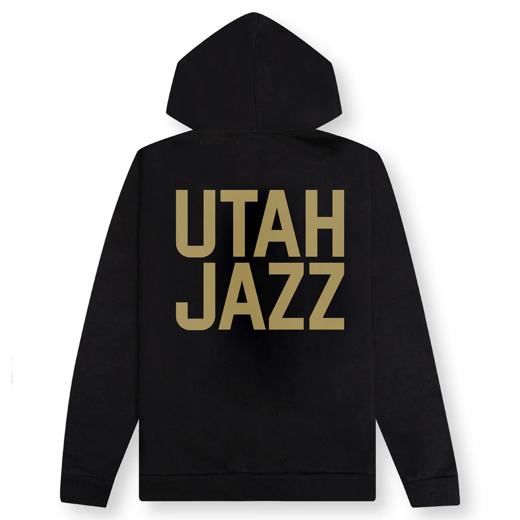 NBA Utah Jazz High Note Hoodie - Black - Image 2