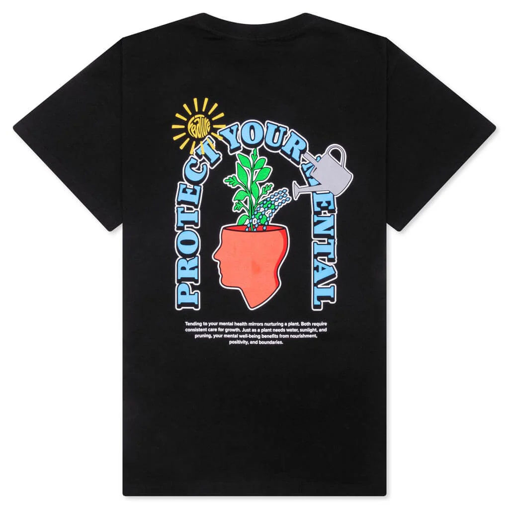 Blooming Mind Tee - Black - Image 2