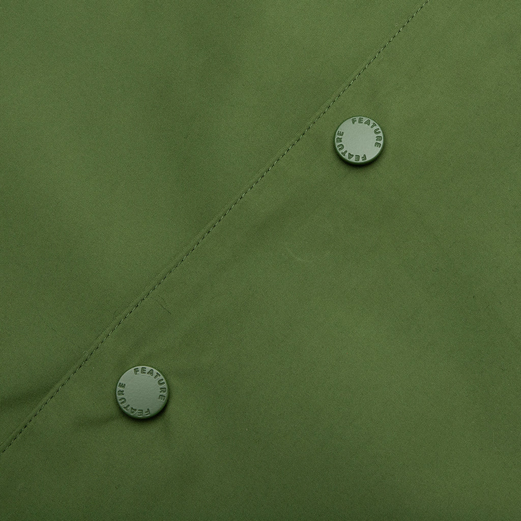Judd Nylon Shirt - Olive - Image 5