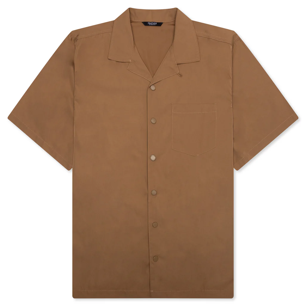Judd Nylon Shirt - Tan