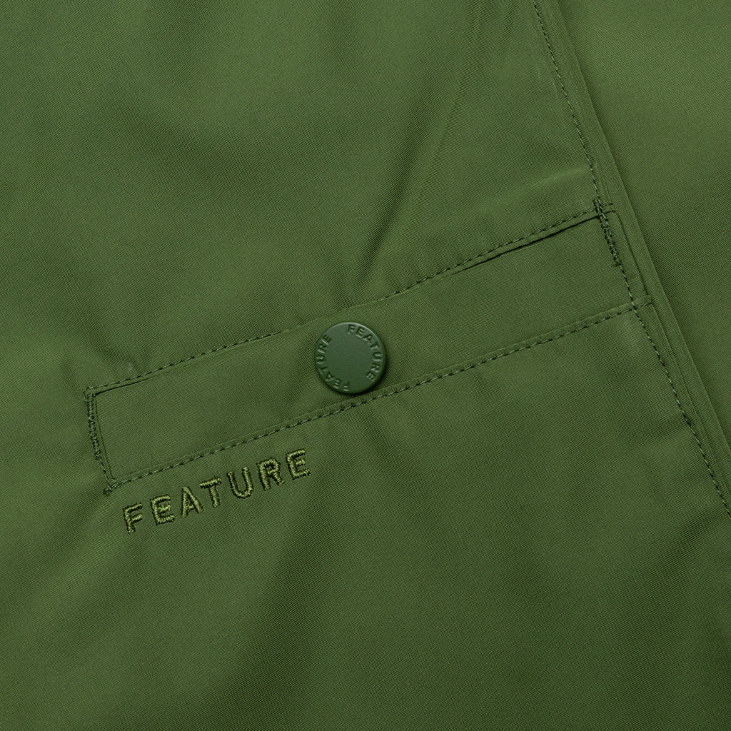 Andre Nylon Short - Olive - Image 5