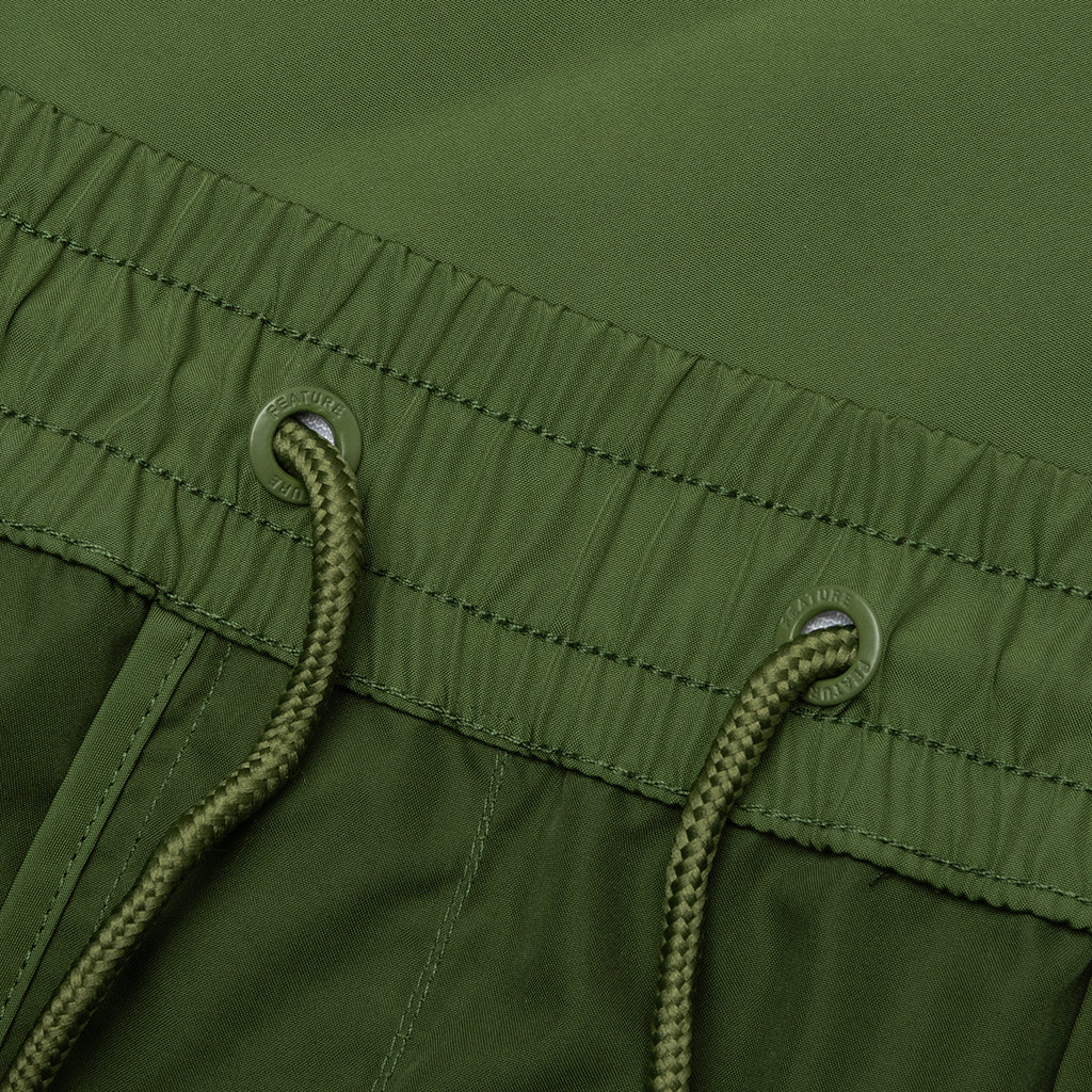 Andre Nylon Short - Olive - Image 6