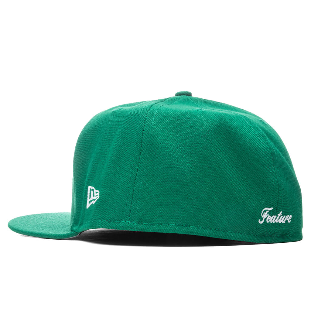 Feature x New Era Old English Fitted Hat - Kelly Green - Image 4