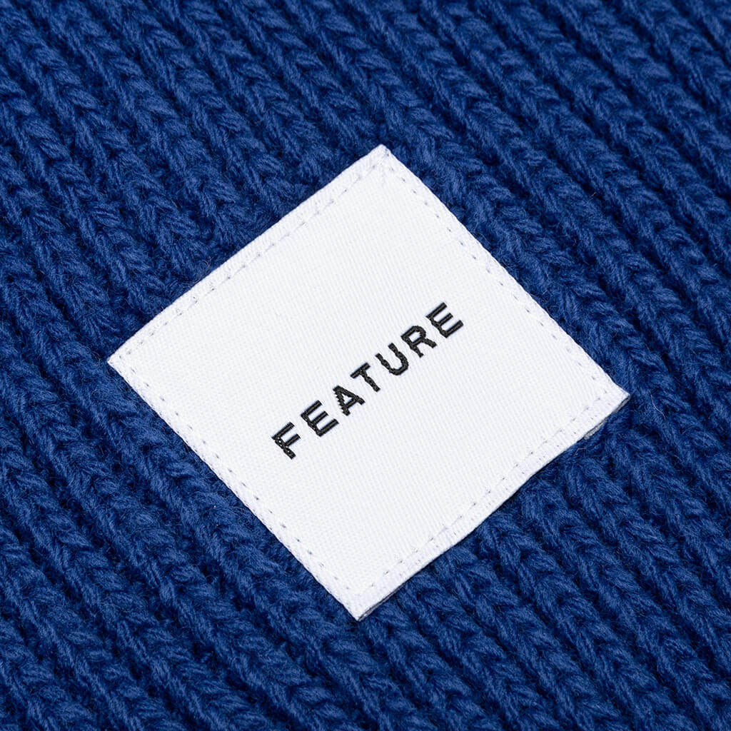 Oversized Beanie - Royal - Image 2