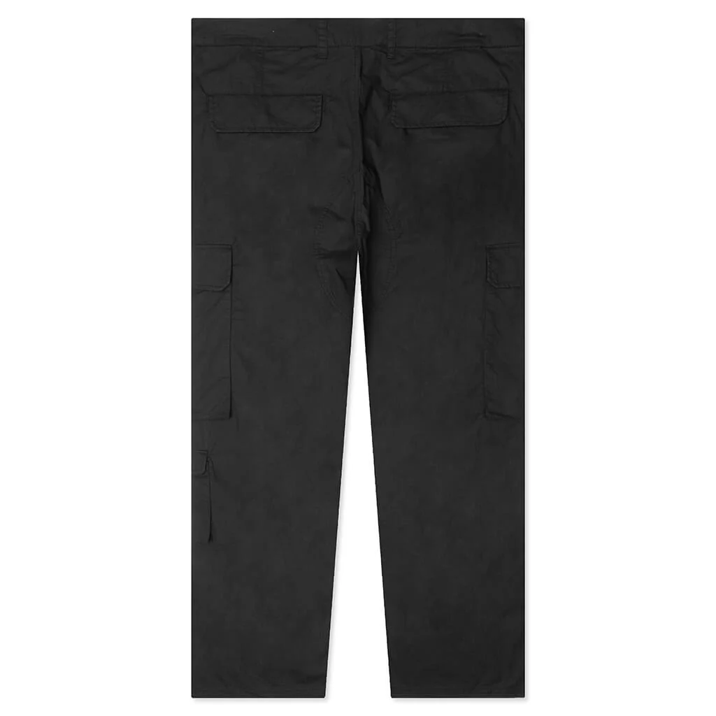 Pablo Utility Cargo Pants - Jet Black - Image 2