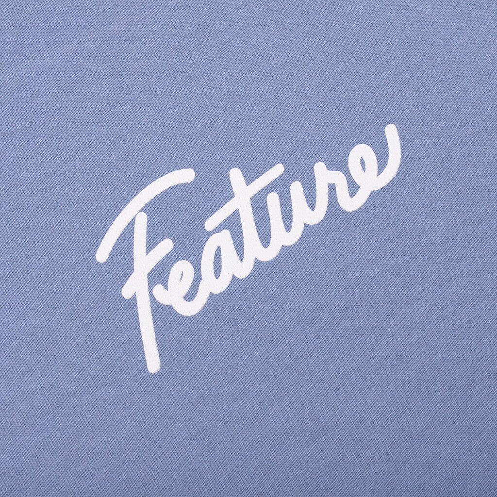 Risky Behavior Tee - Blue Granite - Image 4
