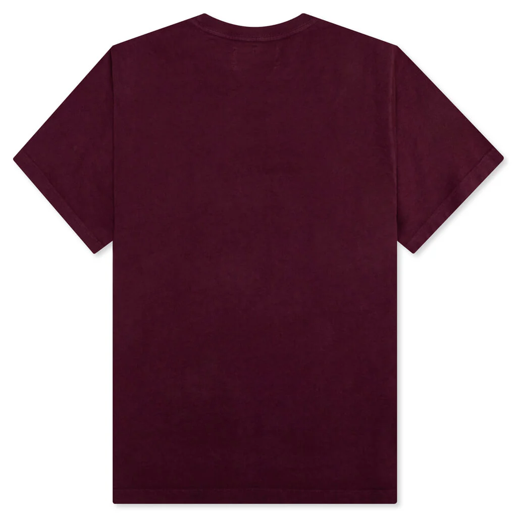 Scottsdale Core Logo Tee - Ox Blood Red - Image 2