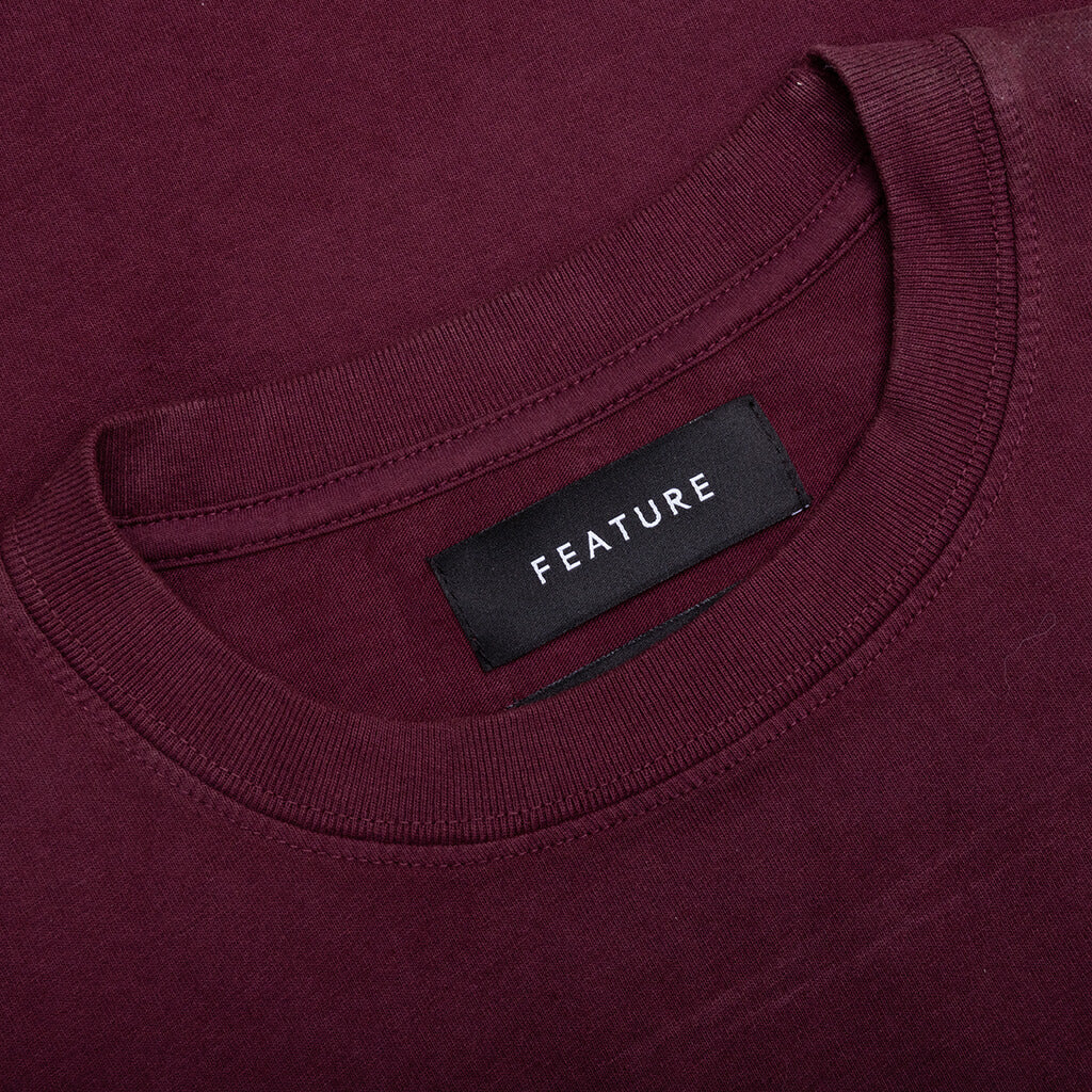 Scottsdale F'un Devil Tee - Ox Blood Red - Image 3