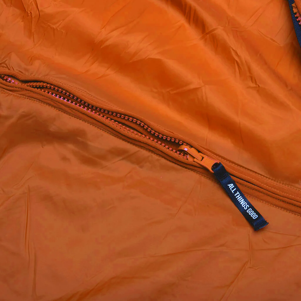 Sherman Convertible Puffer Vest - Burnt Orange - Image 4