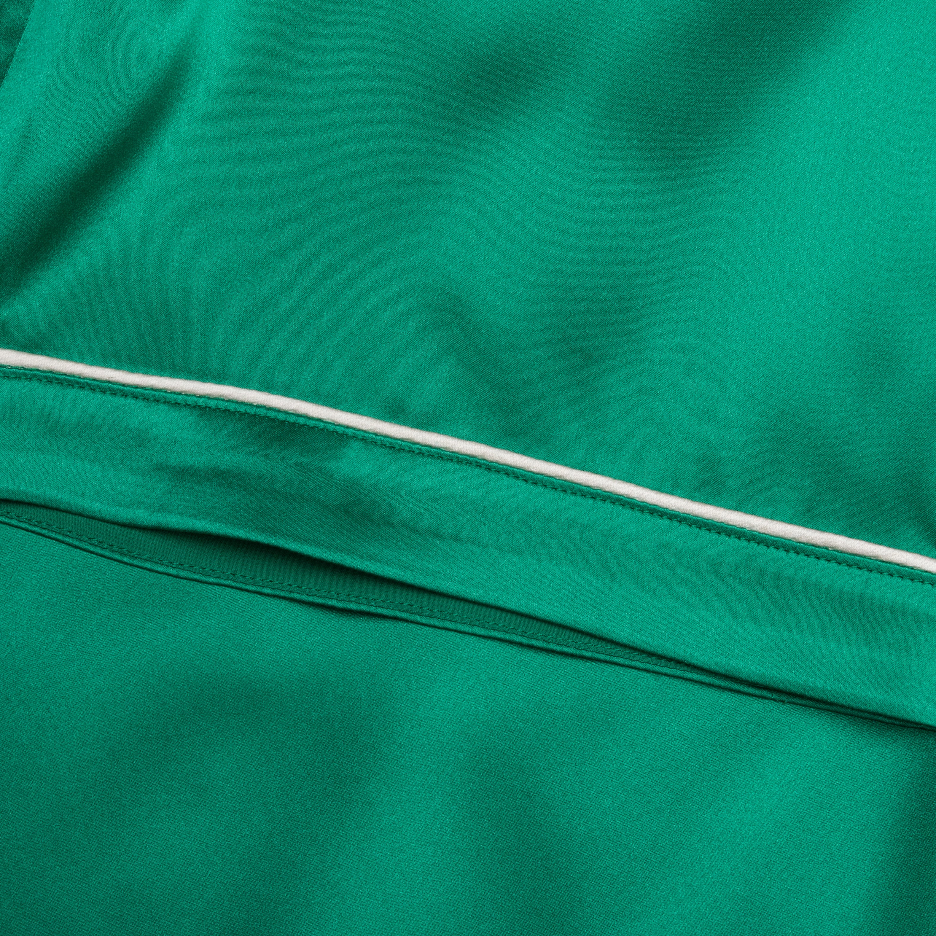 Baptiste Silk Shirt - Green - Image 6