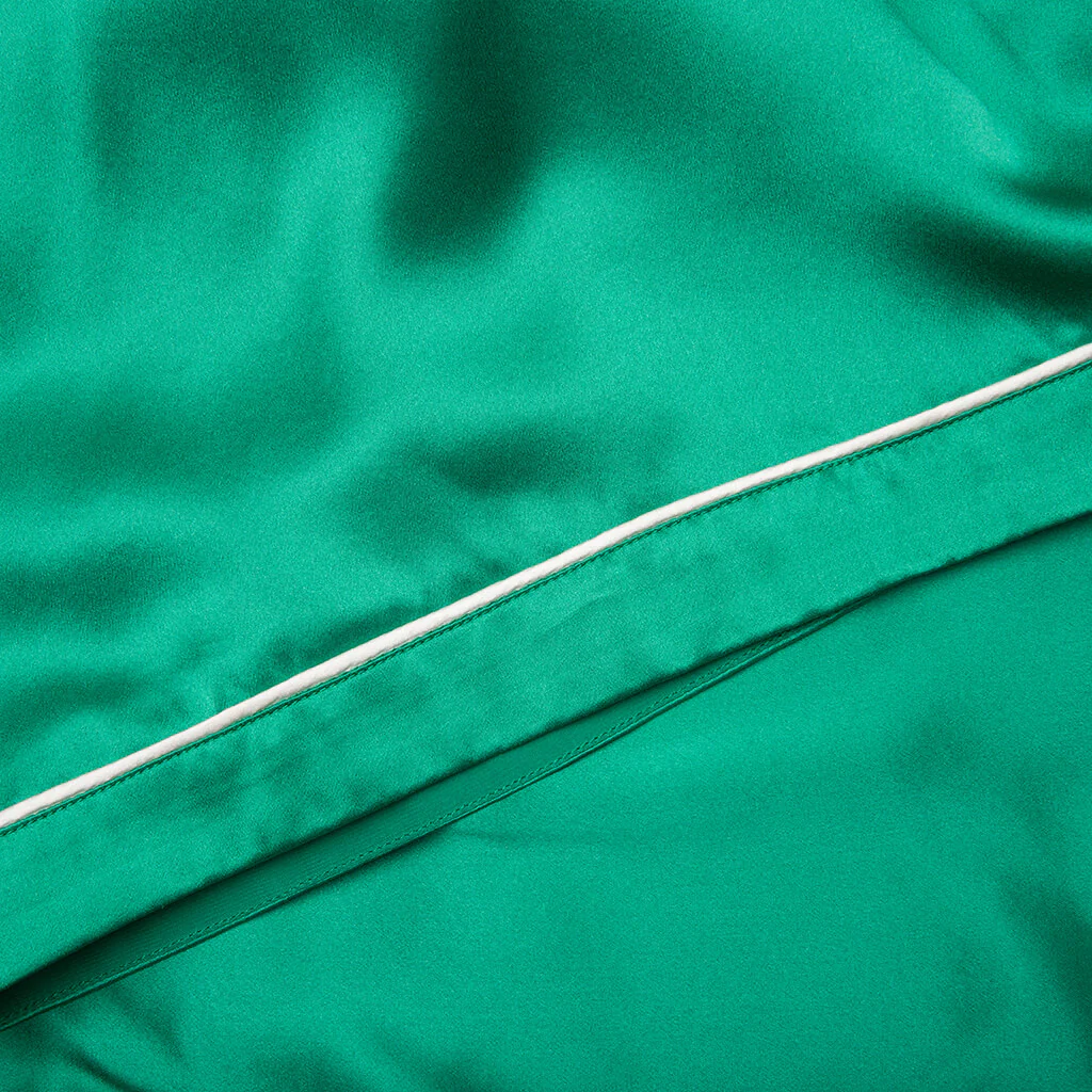 Jean Silk Short - Green - Image 6
