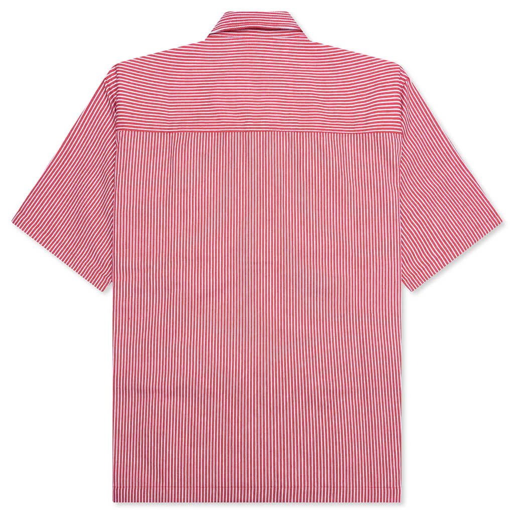Smith 3/4 Zip Shirt - Red - Image 2