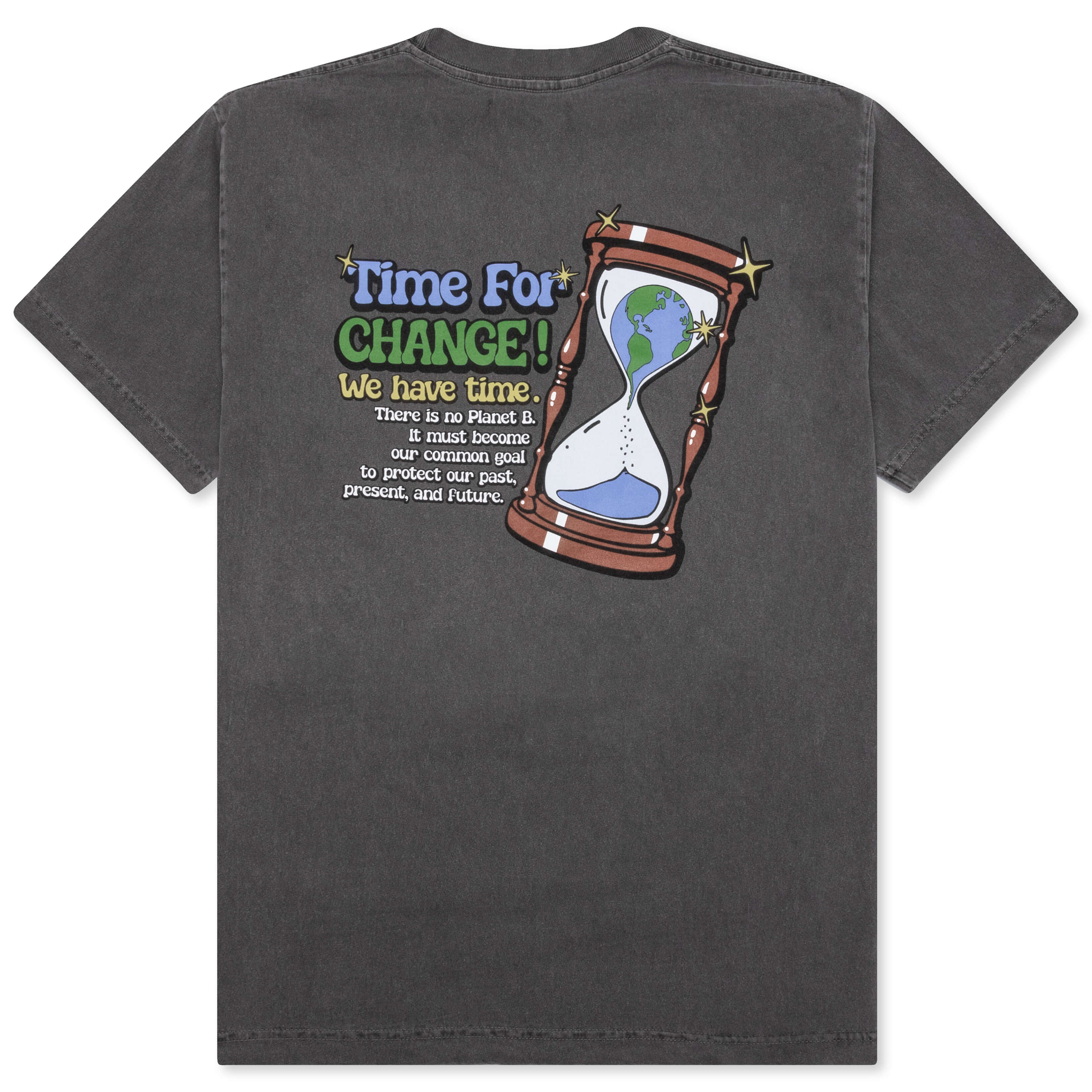 Time for Change Tee - Pigment Black - Image 2