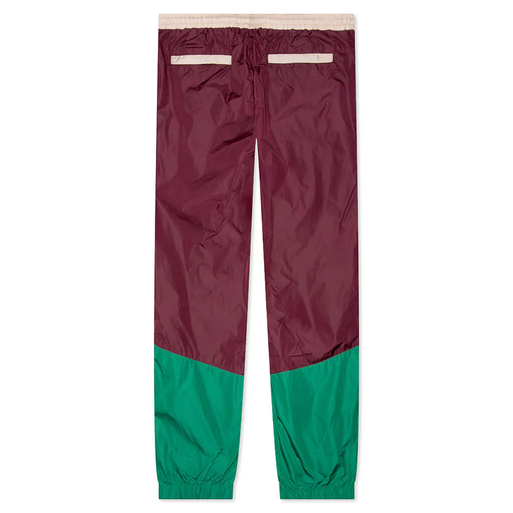 Track Pant - Camel/Maroon/Green - Image 2