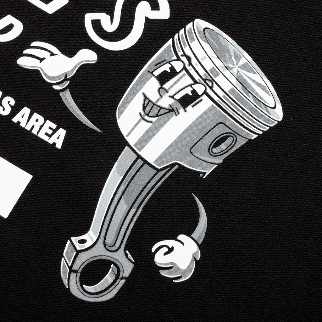 Tuning Shop Tee - Black - Image 4