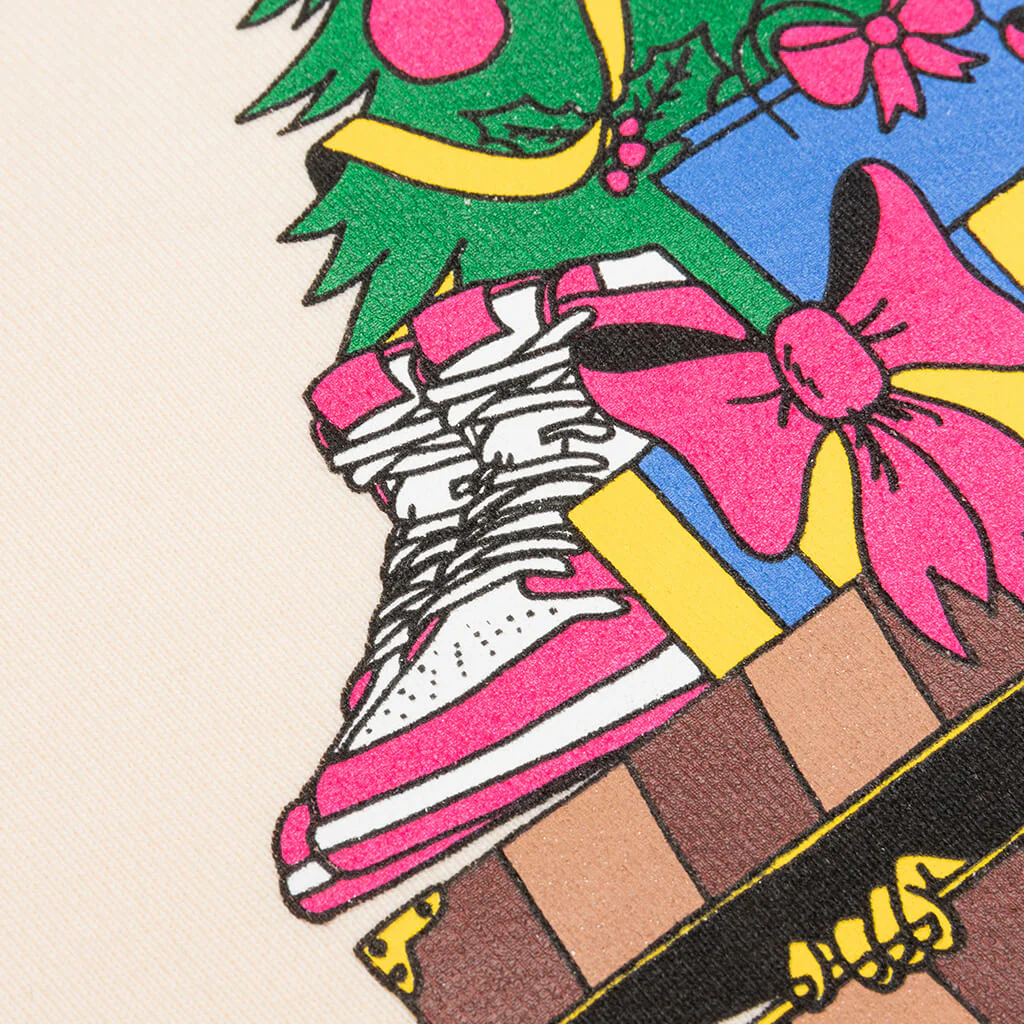 Under The Tree Crewneck - Almond Oil - Image 5