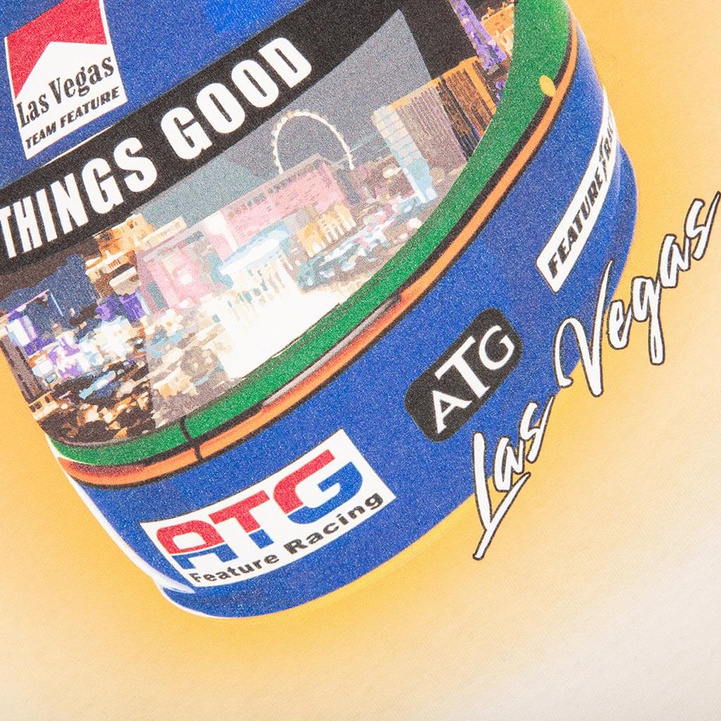 Vegas Visor Tee - Cream - Image 5