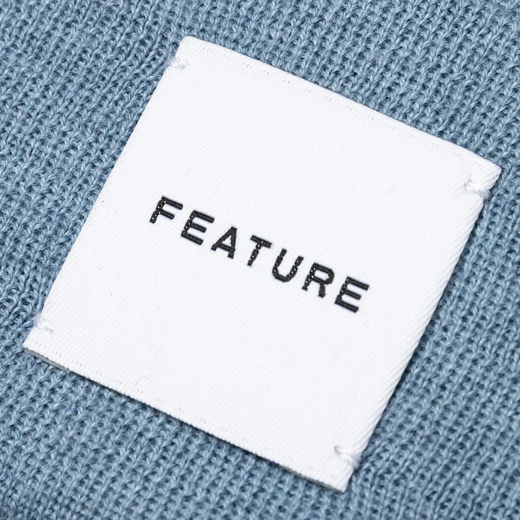 Watch Cap Beanie - Denim - Image 2