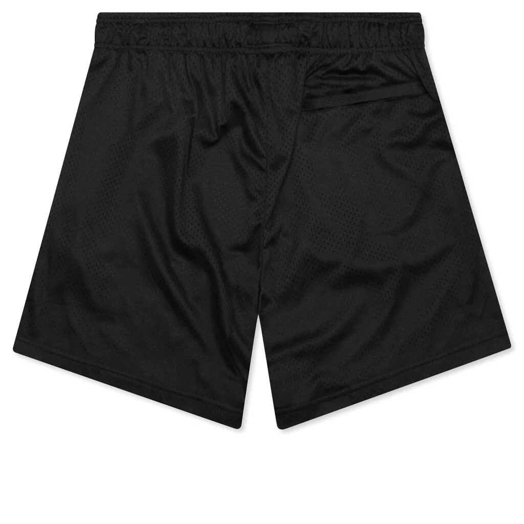 West Mesh Shorts - Black - Image 2