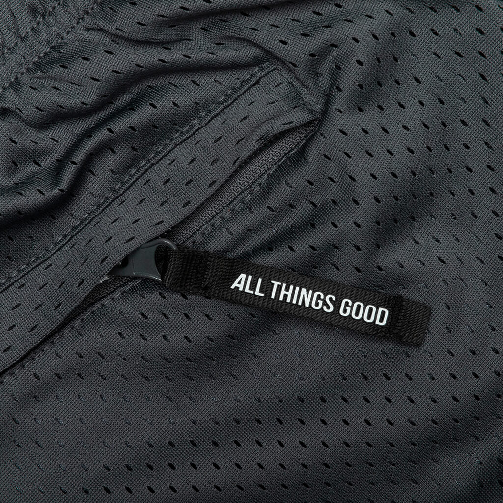 West Mesh Shorts - Grey - Image 4