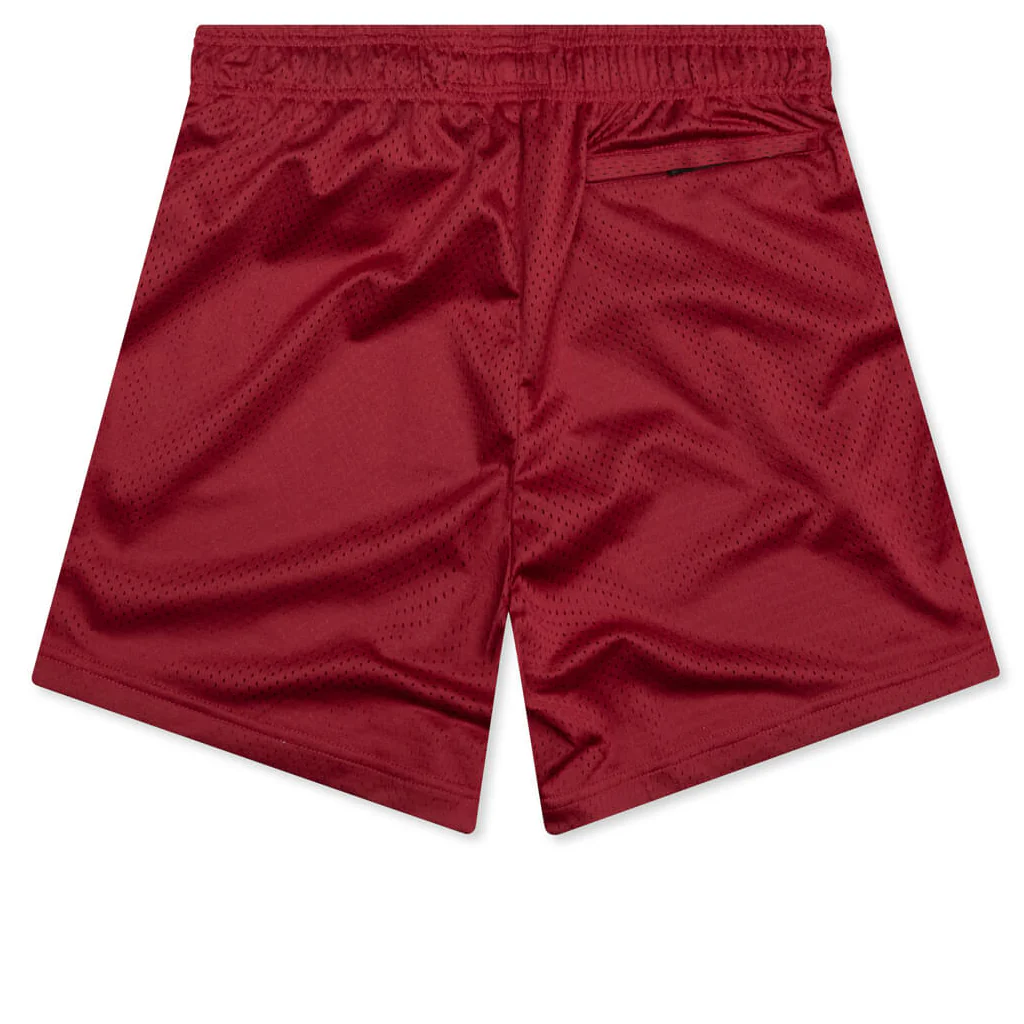 West Mesh Shorts - Red - Image 2