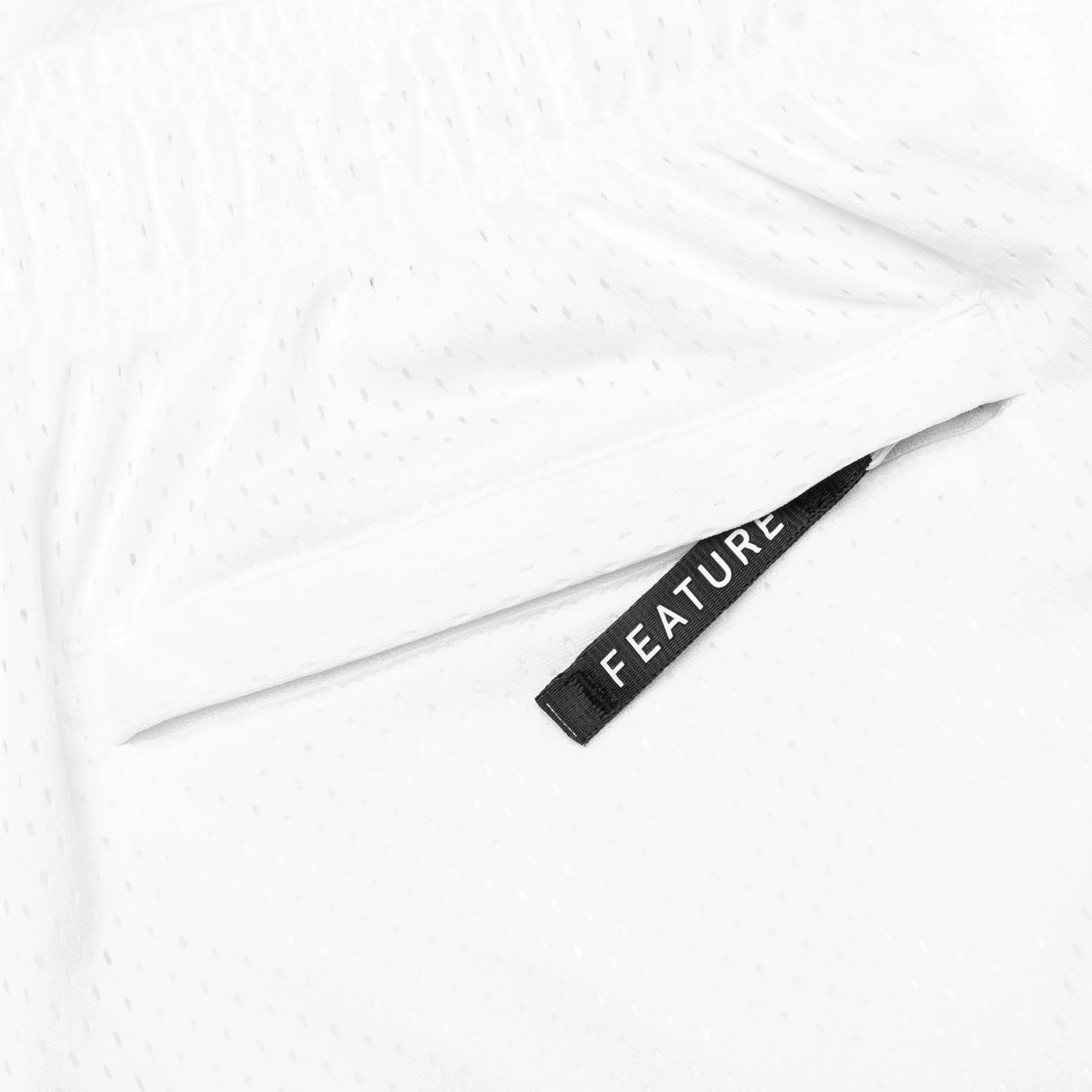 West Mesh Shorts - White - Image 6