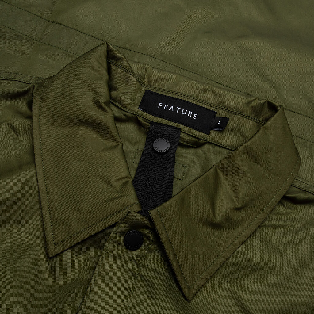 Whistler Coaches Jacket - Olive - Image 3