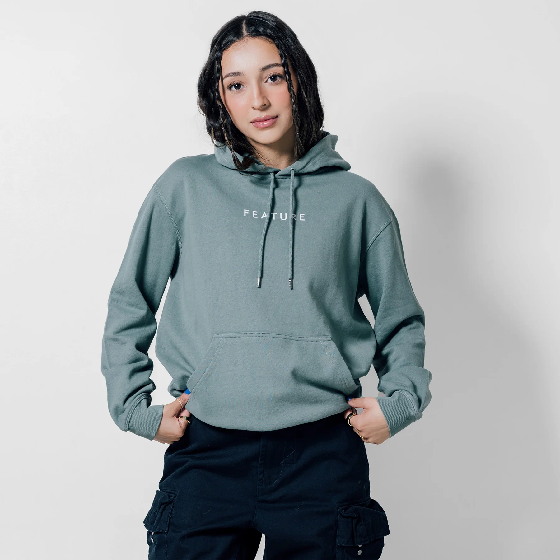 Women's Logo Hoodie - Rose - Image 6