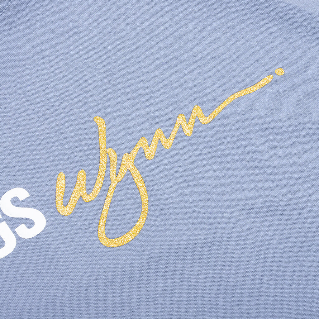 Feature x Wynn Logo Lock Up Tee - Blue Granite - Image 5
