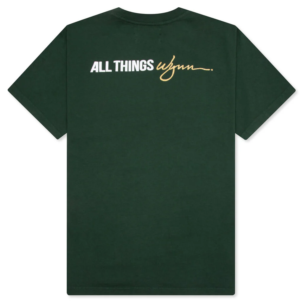 Feature x Wynn Logo Lock Up Tee - Evergreen - Image 2