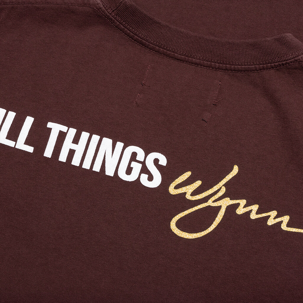 Feature x Wynn Logo Lock Up Tee - Huckleberry - Image 5
