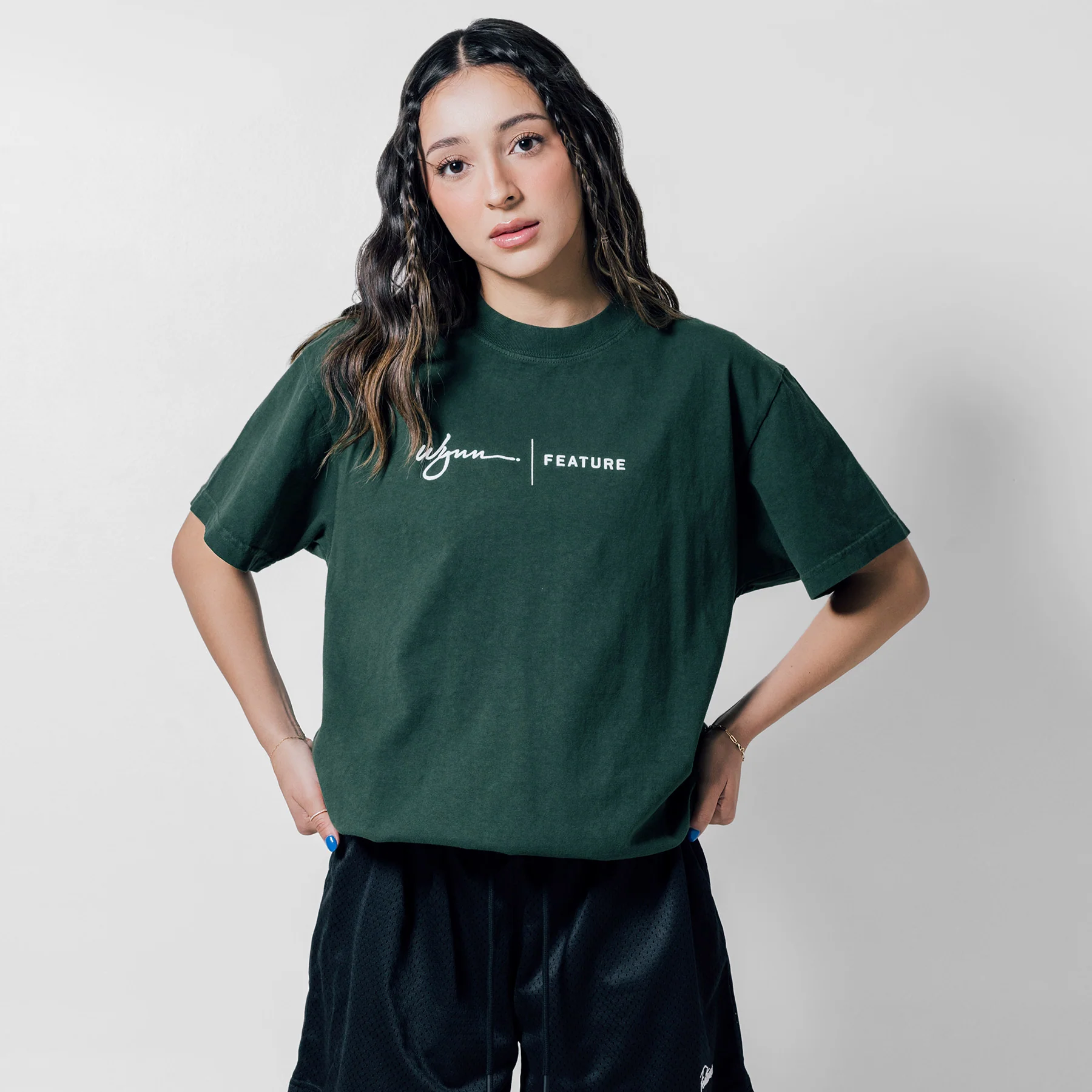 Feature x Wynn Logo Lock Up Tee - Sea Turtle - Image 7